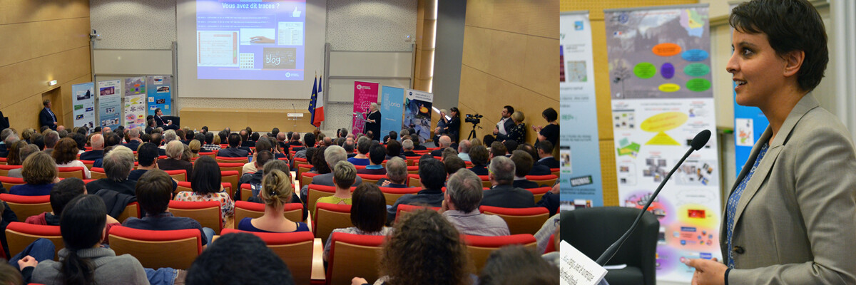 Présentation du projet à la Ministre de l'Education et de l'Enseignement Supérieur et de la REcherche
