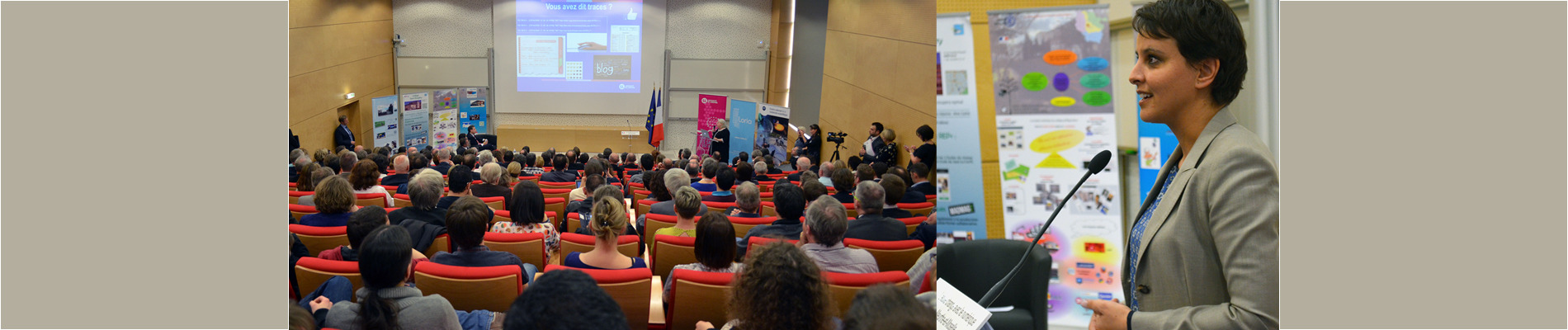 Présentation du projet à la Ministre de l'Education et de l'Enseignement Supérieur et de la REcherche